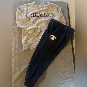 Toddler Boys Champion Sweatsuit